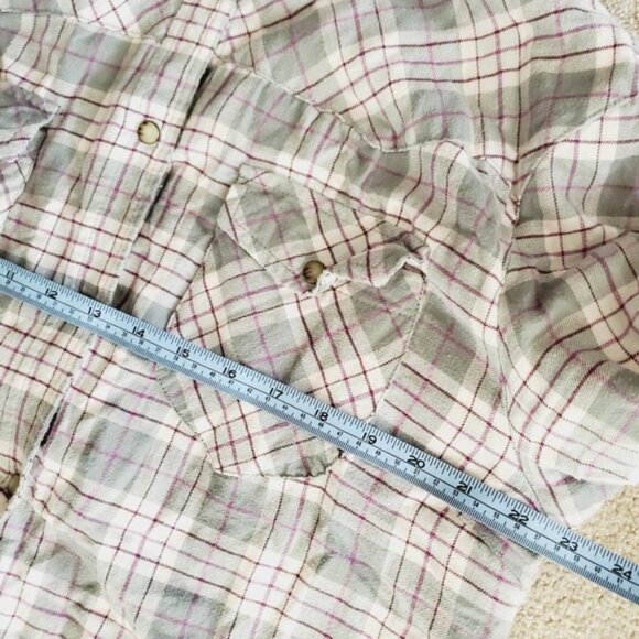 Jachs Girlfriend Fleece Plaid Flannel Oversized Cabin Outdoor Shacket XXL - Picture 4 of 6